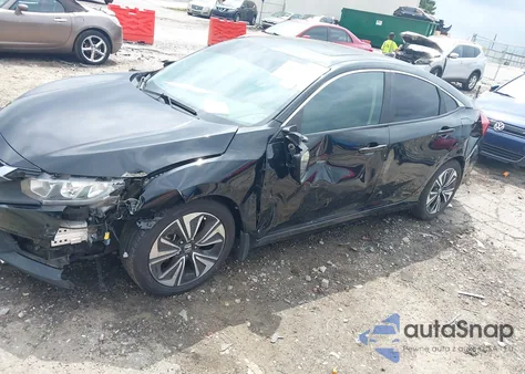 2016 Honda Civic Ex-L from USA, damaged, VIN 19XFC1F78GE039920